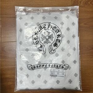 Chrome Hearts White and Black Logo Tee